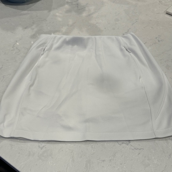 Tory Sport White A-Line Skirt - Picture 1 of 4